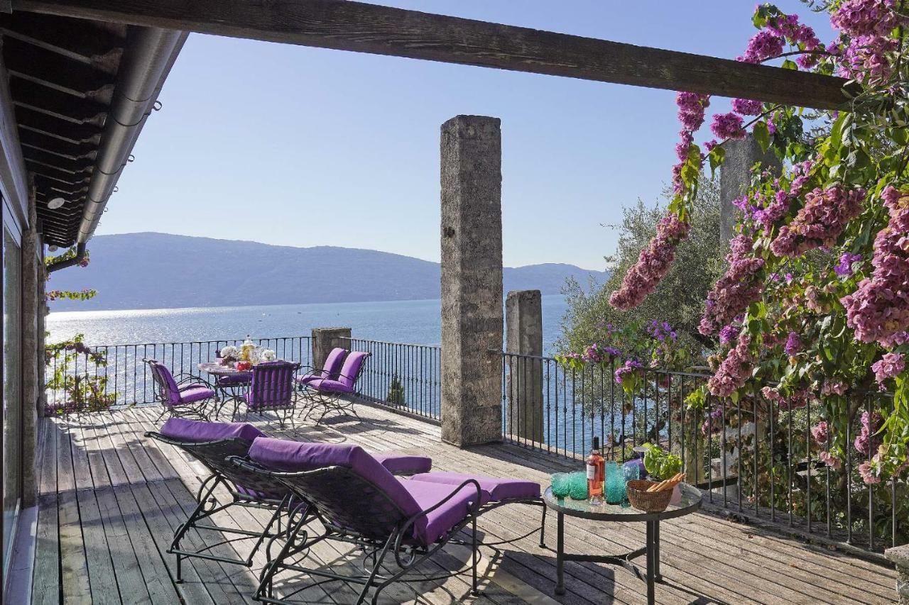 Villa Rachele: Stunning Luxury Villa In Centre Gargnano With Private Pool And Breathtaking Views Экстерьер фото