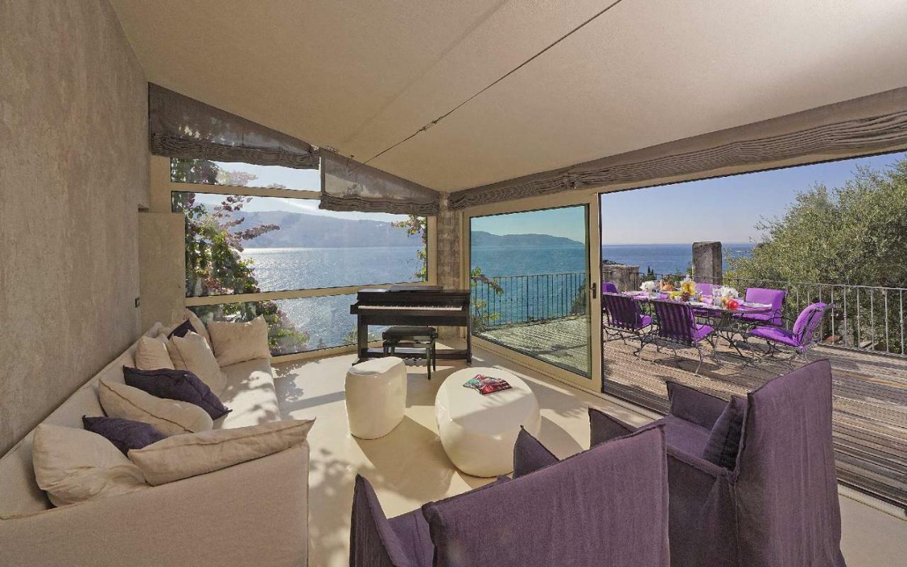 Villa Rachele: Stunning Luxury Villa In Centre Gargnano With Private Pool And Breathtaking Views Экстерьер фото