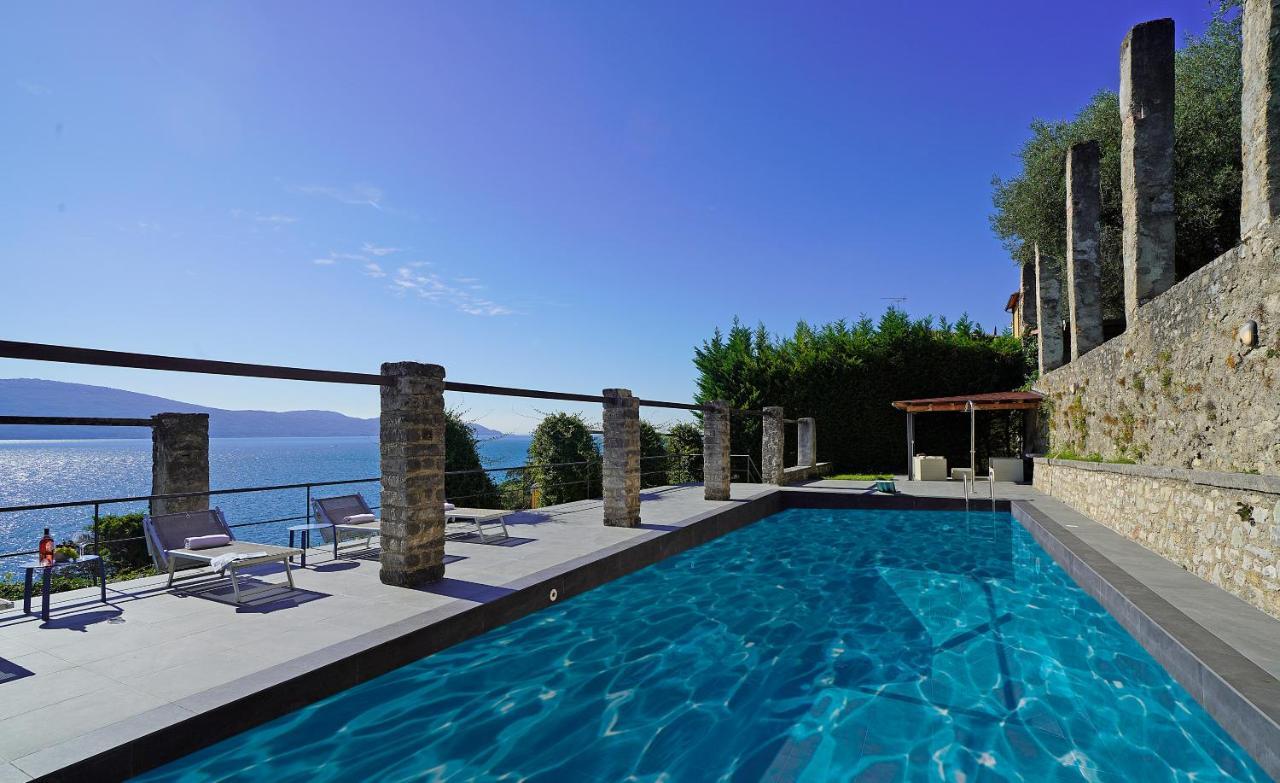 Villa Rachele: Stunning Luxury Villa In Centre Gargnano With Private Pool And Breathtaking Views Экстерьер фото