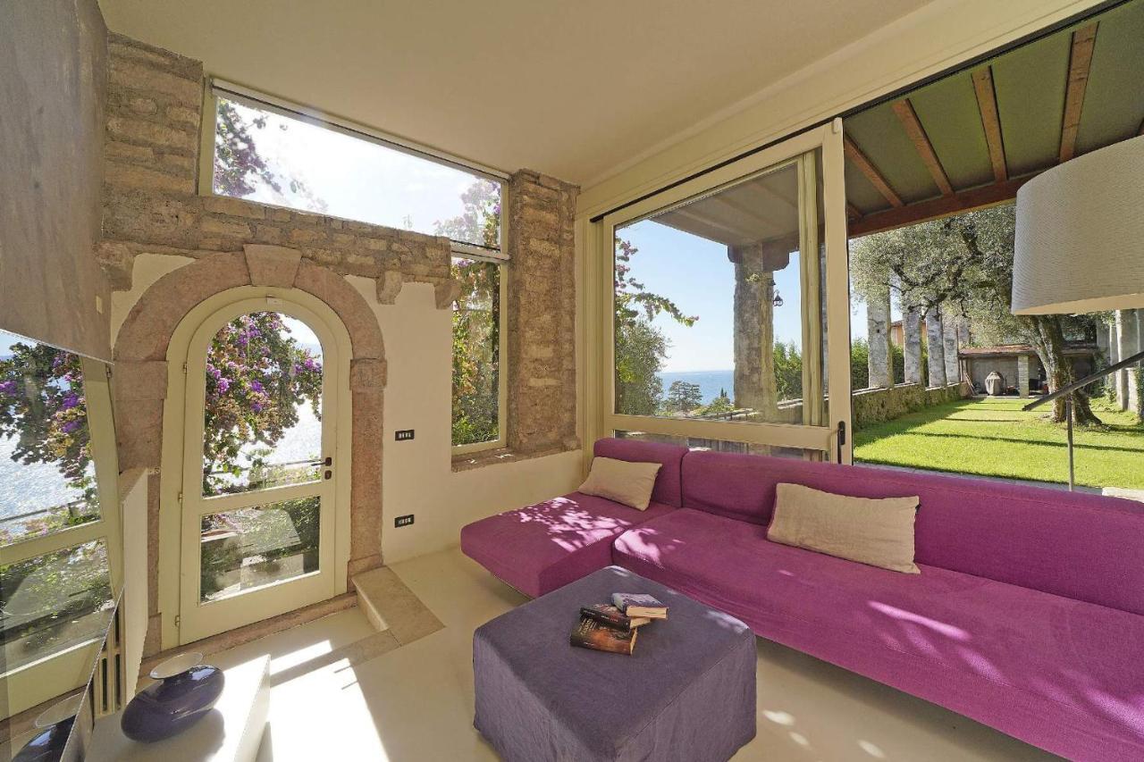 Villa Rachele: Stunning Luxury Villa In Centre Gargnano With Private Pool And Breathtaking Views Экстерьер фото